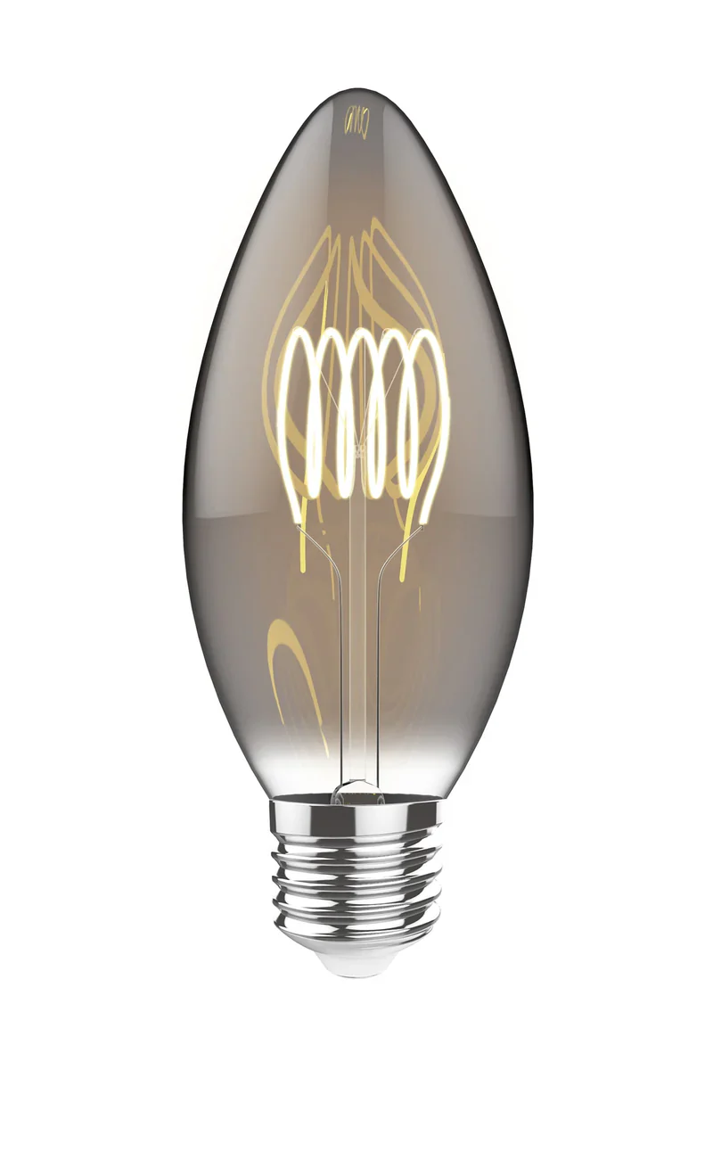E27 Candle Bulb 2/5Watts- Various Finishes - Image 8