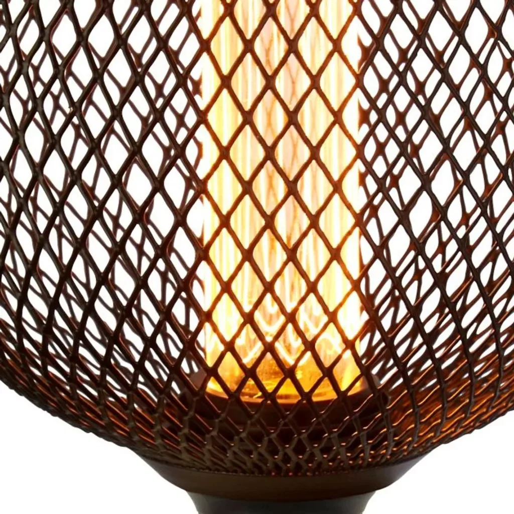 E27 Globe Mesh Lamp- Gold/ Black Finishes - Image 23
