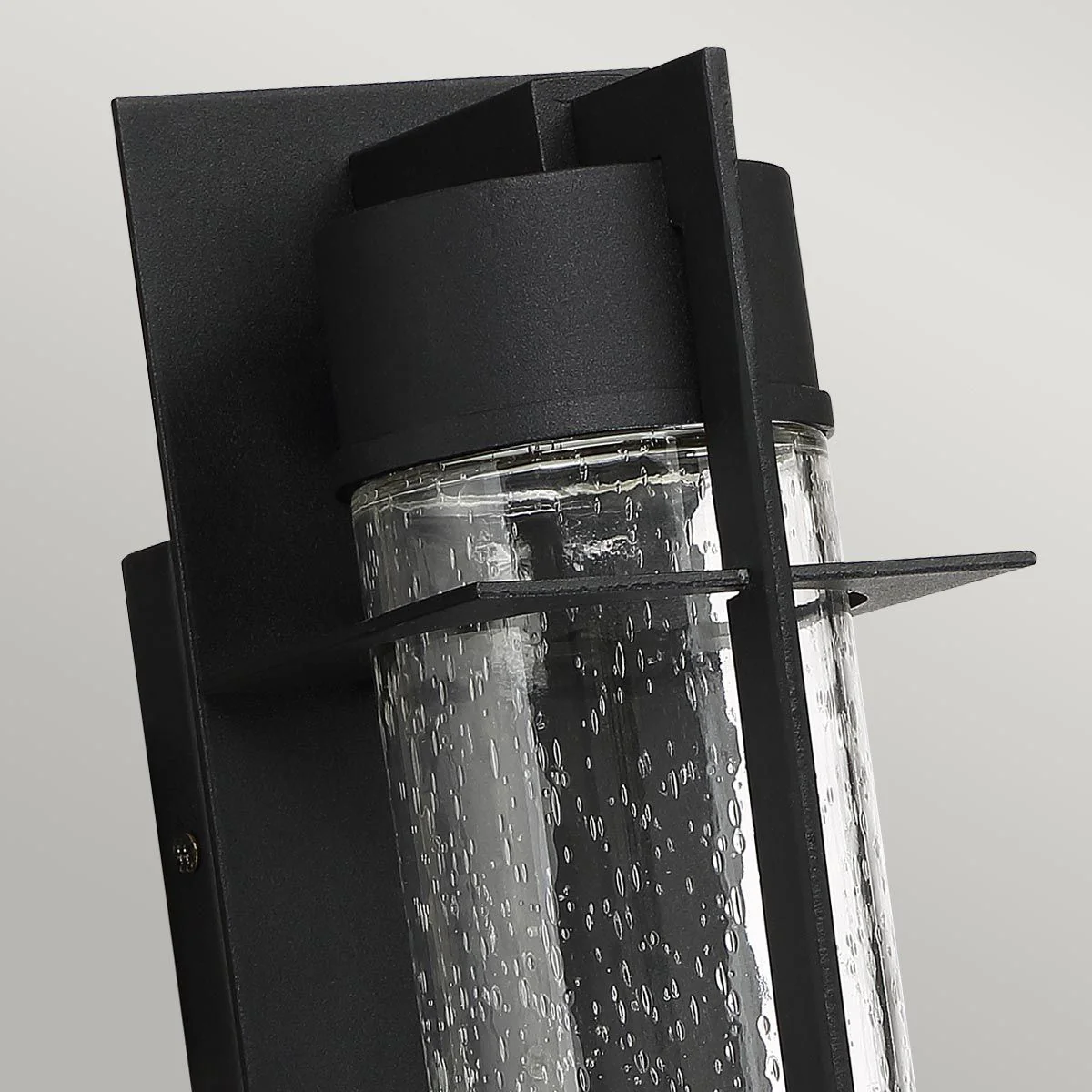 Eames Medium/Large LED Wall Lantern - Earth Black Integrated LED IP44 - Image 3
