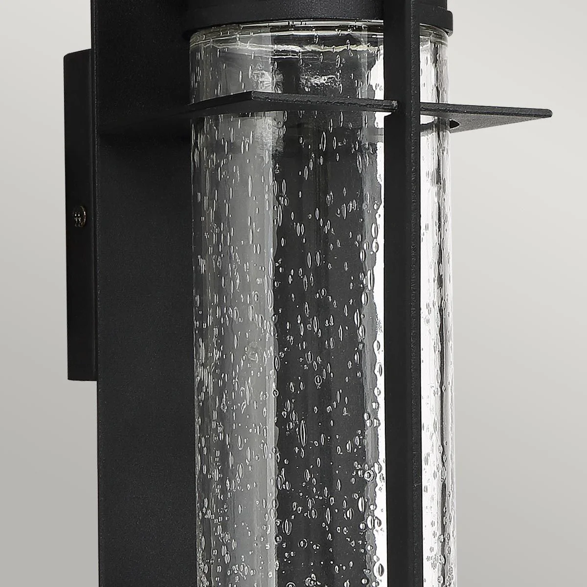 Eames Medium/Large LED Wall Lantern - Earth Black Integrated LED IP44 - Image 4
