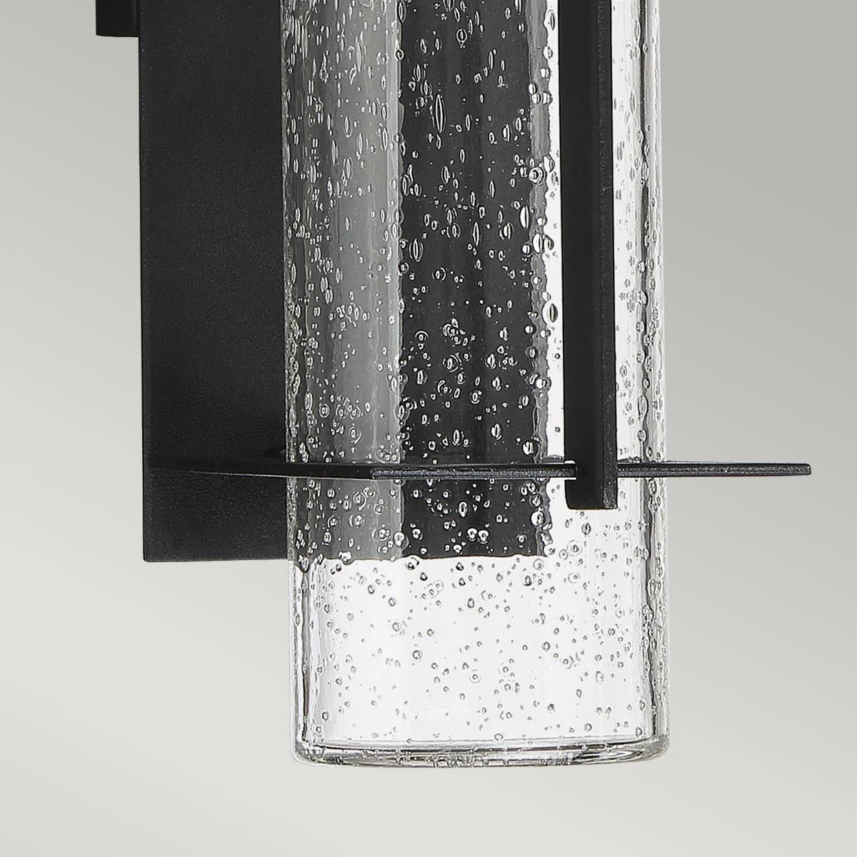 Eames Medium/Large LED Wall Lantern - Earth Black Integrated LED IP44 - Image 5
