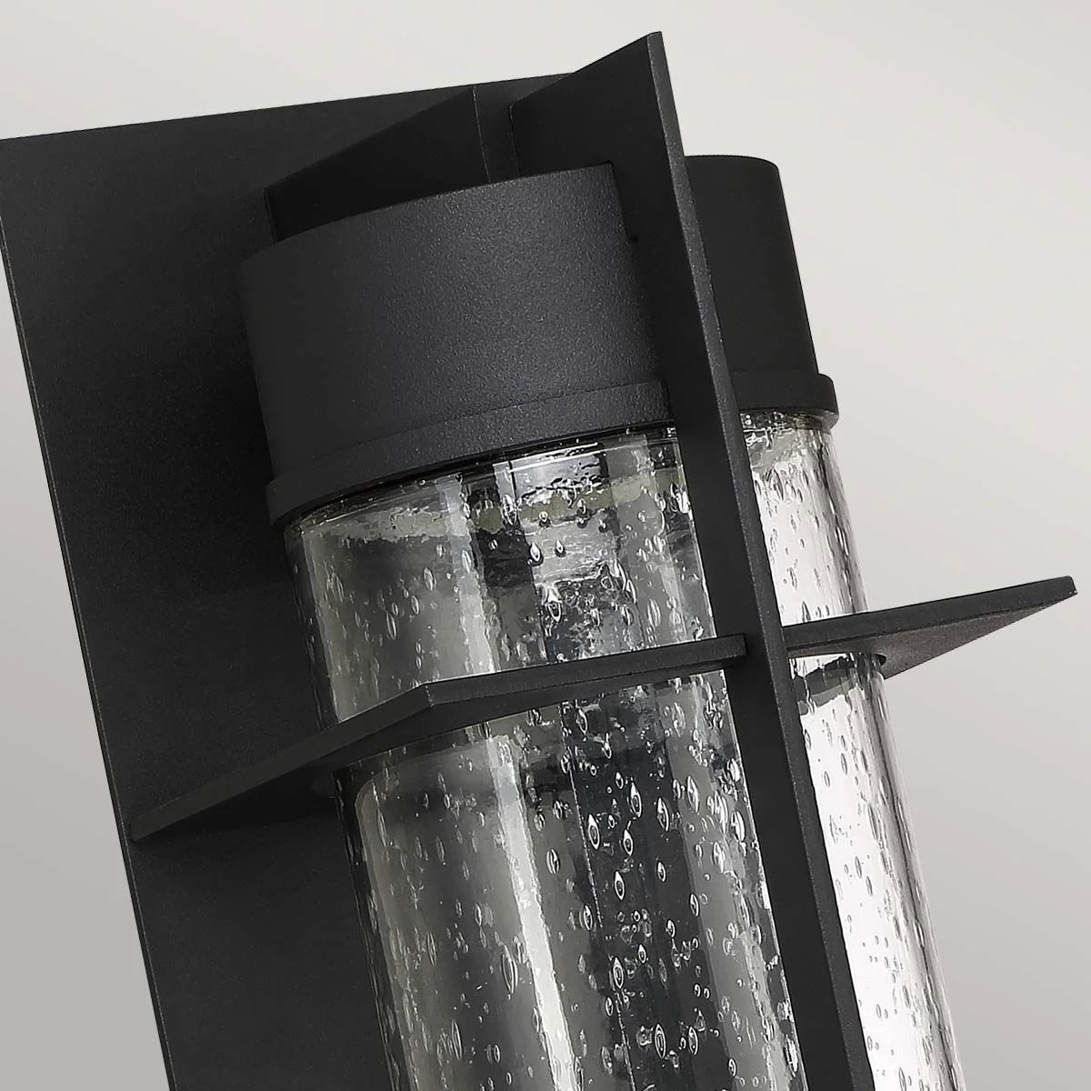 Eames Medium/Large LED Wall Lantern - Earth Black Integrated LED IP44 - Image 7