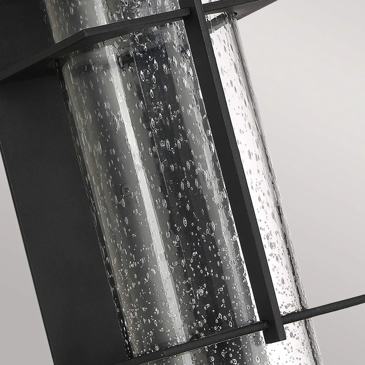 Eames Medium/Large LED Wall Lantern - Earth Black Integrated LED IP44 - Image 8