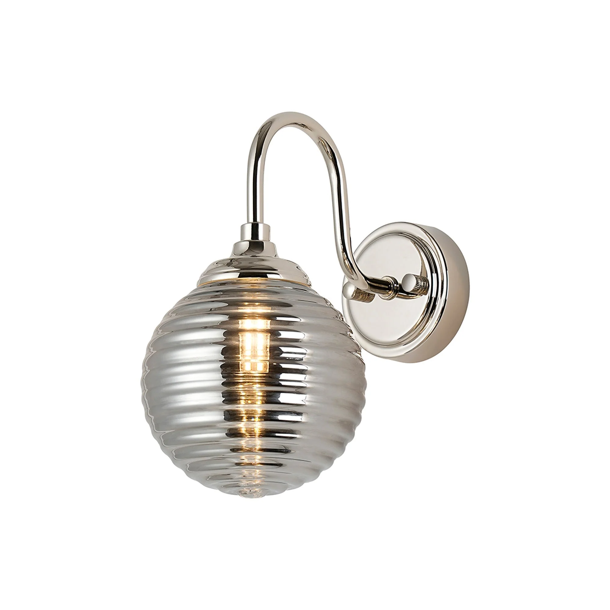 Earl 1Lt Curved Bathroom Wall Light IP44 -  Various Styles - Image 13