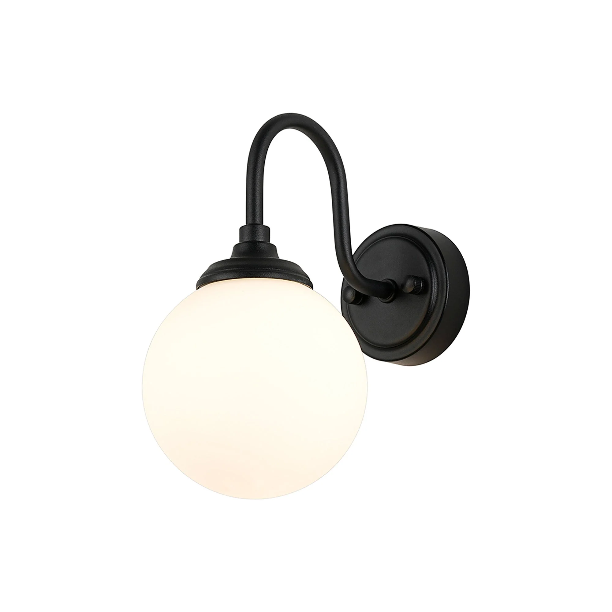 Earl 1Lt Curved Bathroom Wall Light IP44 -  Various Styles - Image 27