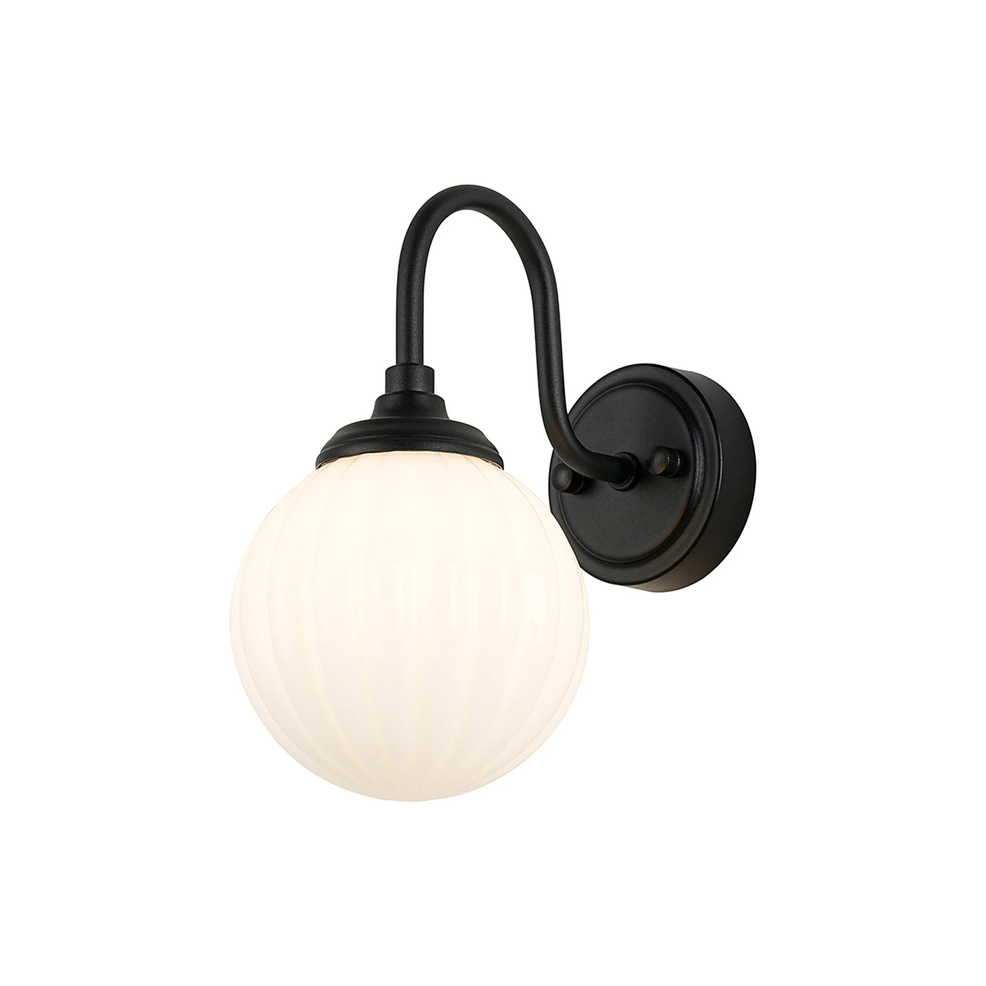 Earl 1Lt Curved Bathroom Wall Light IP44 -  Various Styles - Image 28