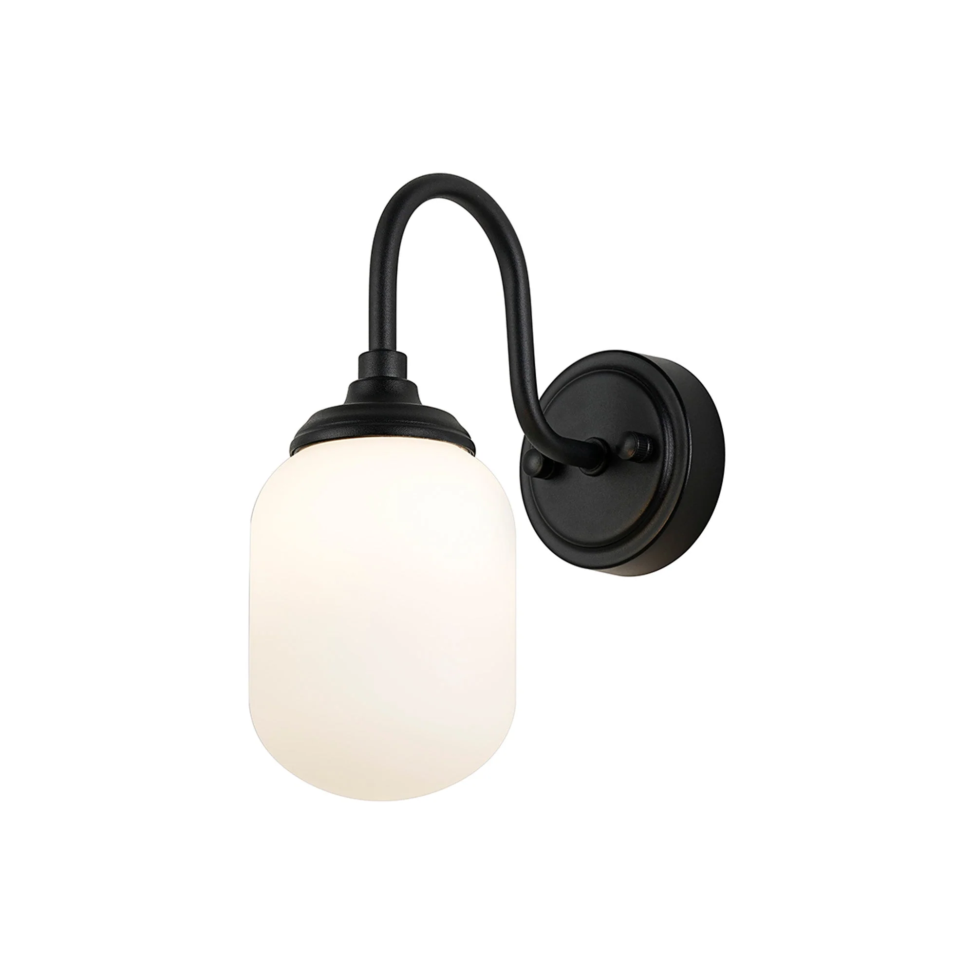 Earl 1Lt Curved Bathroom Wall Light IP44 -  Various Styles - Image 33