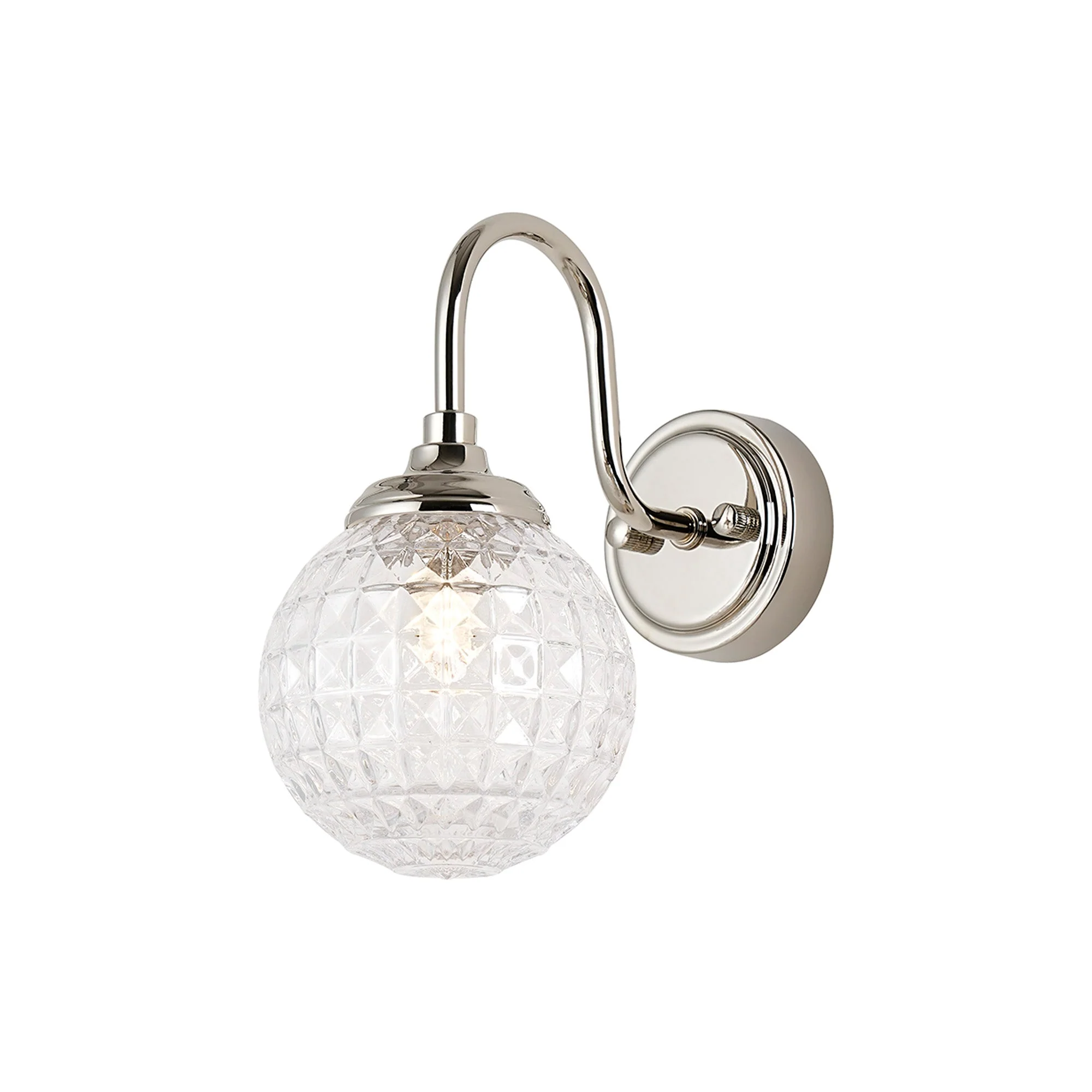 Earl 1Lt Curved Bathroom Wall Light IP44 -  Various Styles - Image 5
