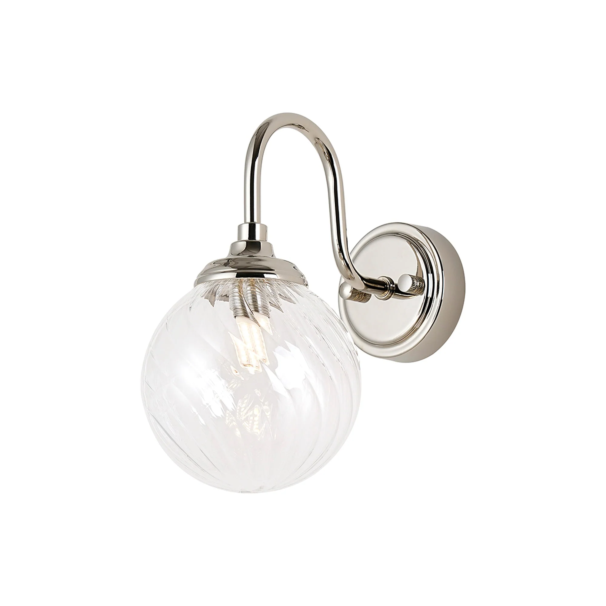 Earl 1Lt Curved Bathroom Wall Light IP44 -  Various Styles - Image 8