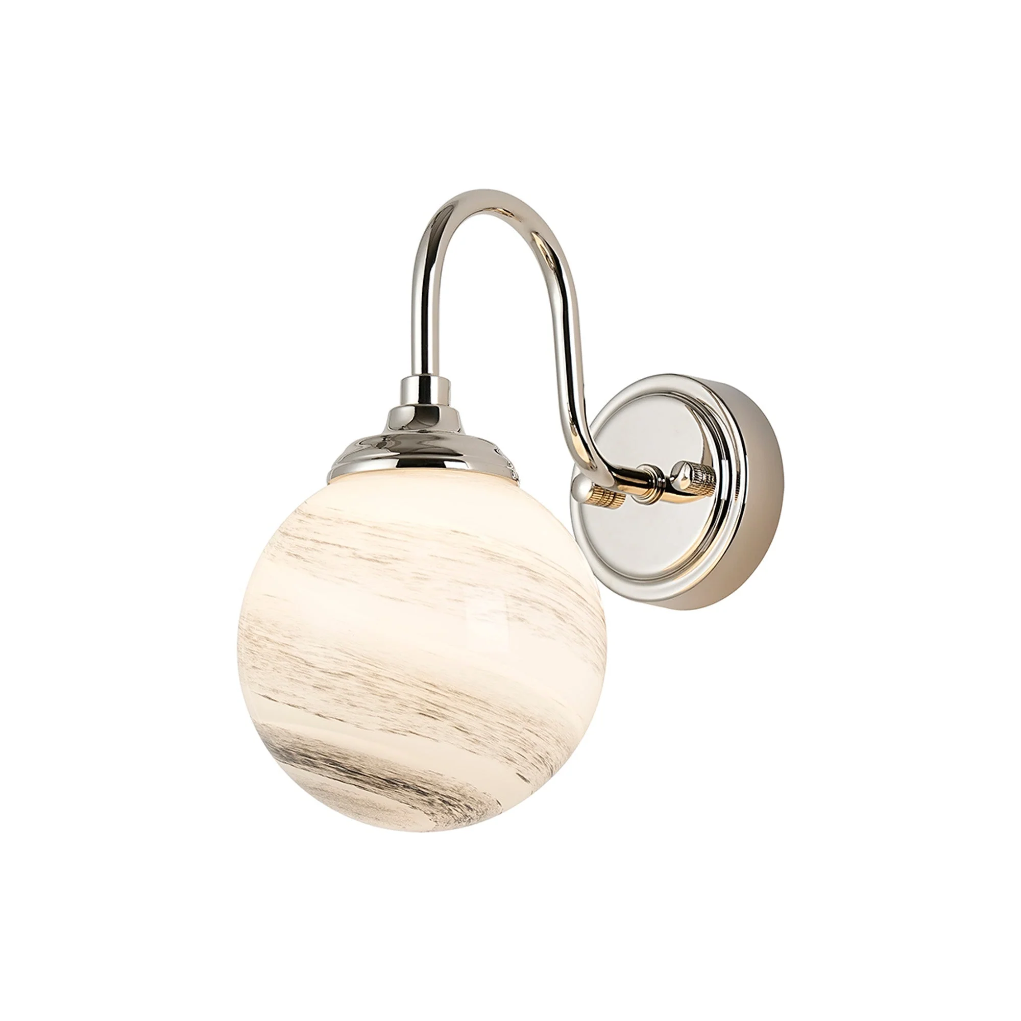 Earl 1Lt Curved Bathroom Wall Light IP44 -  Various Styles - Image 9