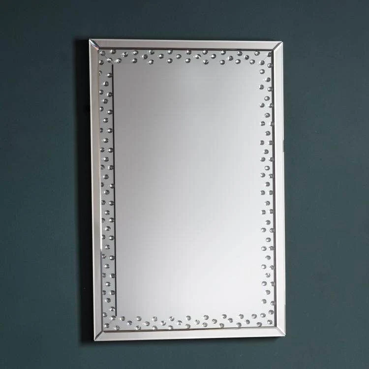 Eastmoore Silver Mirror Rectangle W600 x D30 x H900mm - Image 2