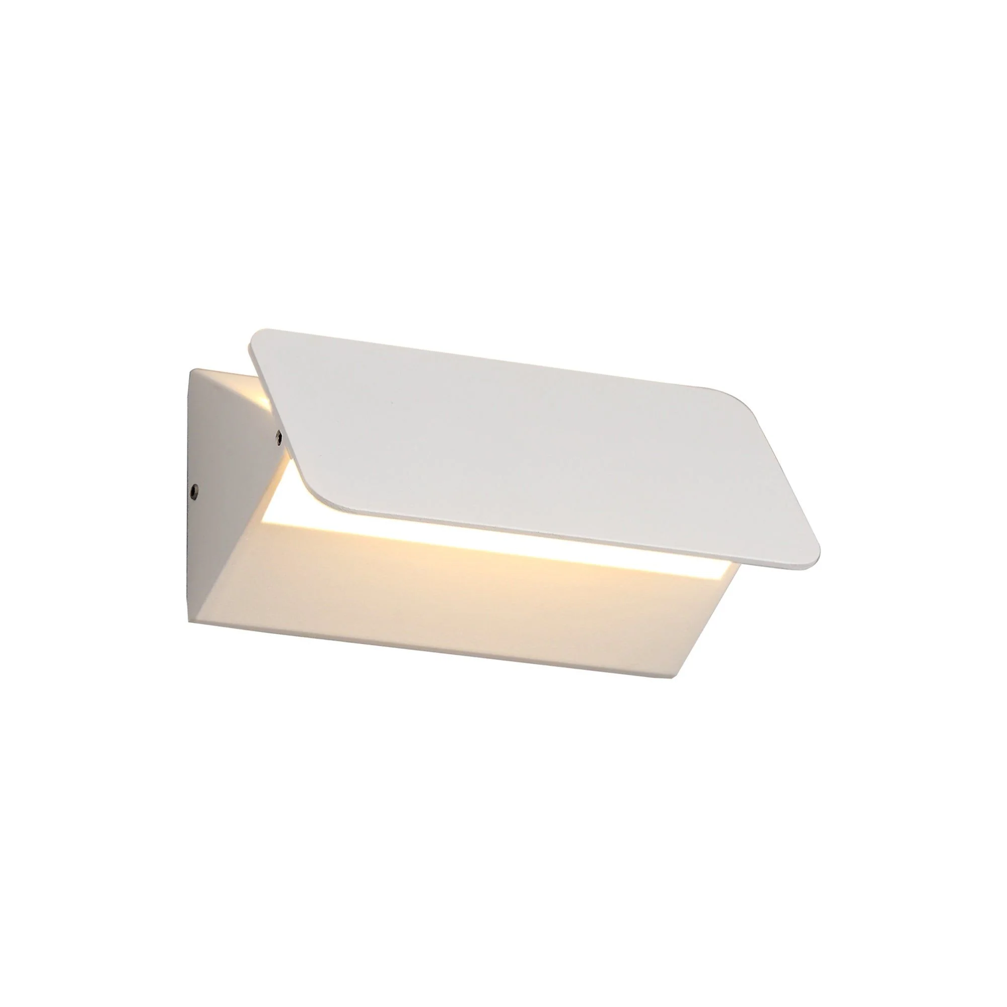 Ebony Up & Downward Lighting Wall Lamp, 1 x 5W LED, 3000K, 190lm, IP54, Anthracite, Sand White 3yrs Warranty - Image 2