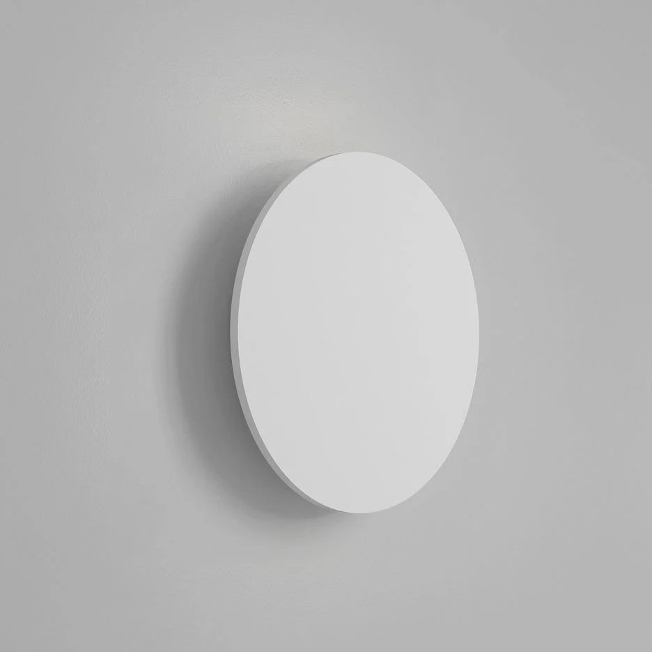 Eclipse RoundMatt Concrete/Plaster- Finish Wall Light - Image 7