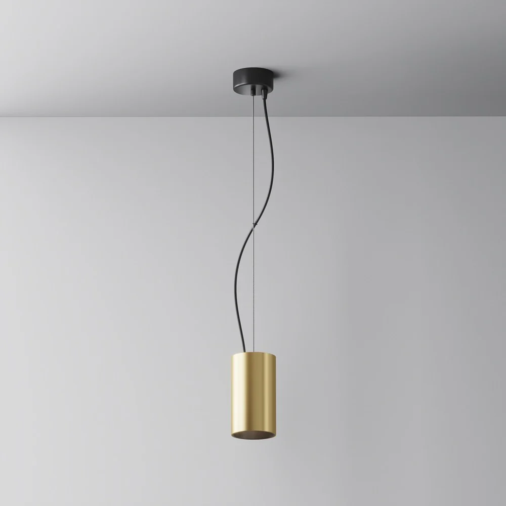 Efir 3000K Pendant Light- Black/ Gold/ White - Image 18