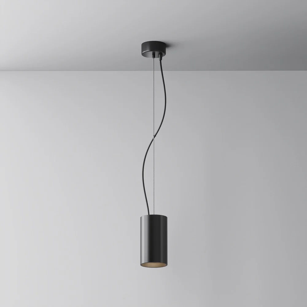 Efir 3000K Pendant Light- Black/ Gold/ White - Image 2