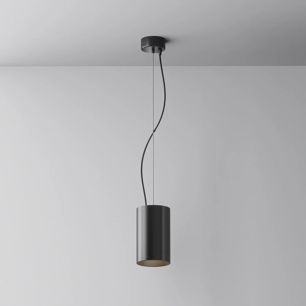 Efir 3000K Pendant Light- Black/ Gold/ White - Image 3