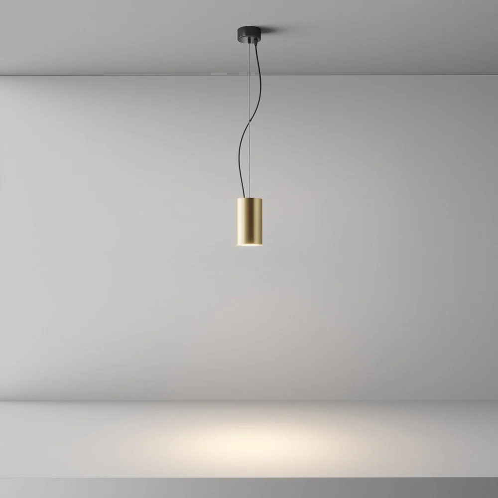 Efir 3000K Pendant Light- Black/ Gold/ White - Image 9