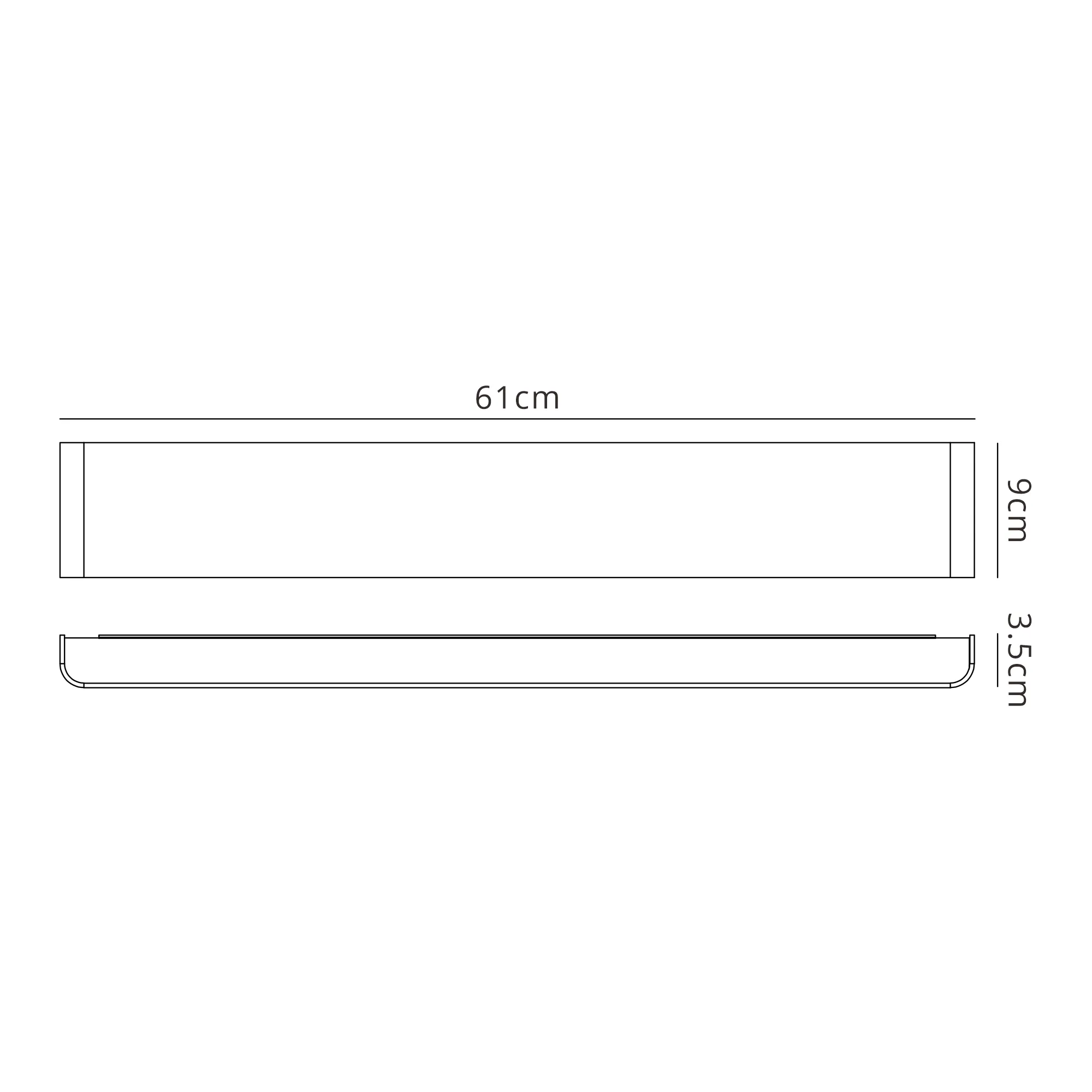 Egeo Linear Wall Lamp 3yrs Warranty- Various Finishes - Image 9