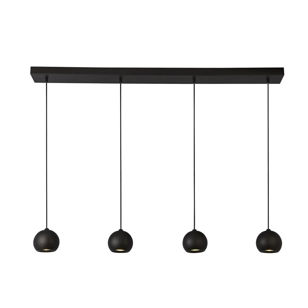 Eindhoven  4/5Lt Kitchen Light - Sand Black Metal - Image 2