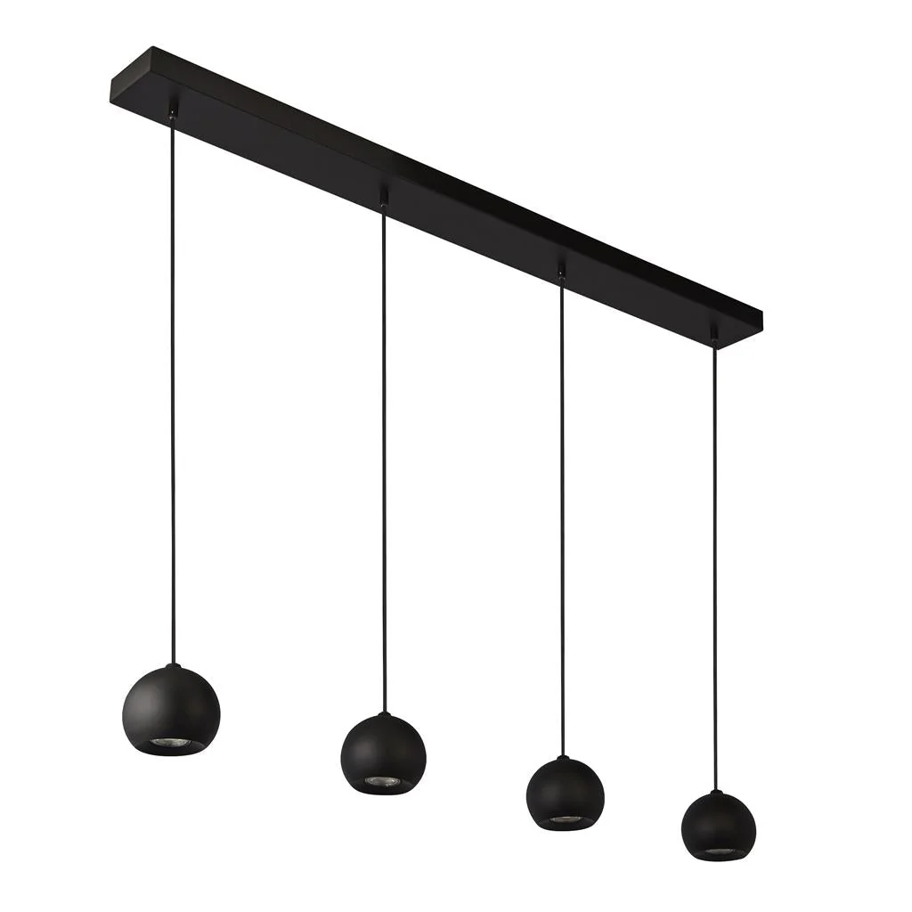 Eindhoven  4/5Lt Kitchen Light - Sand Black Metal - Image 3