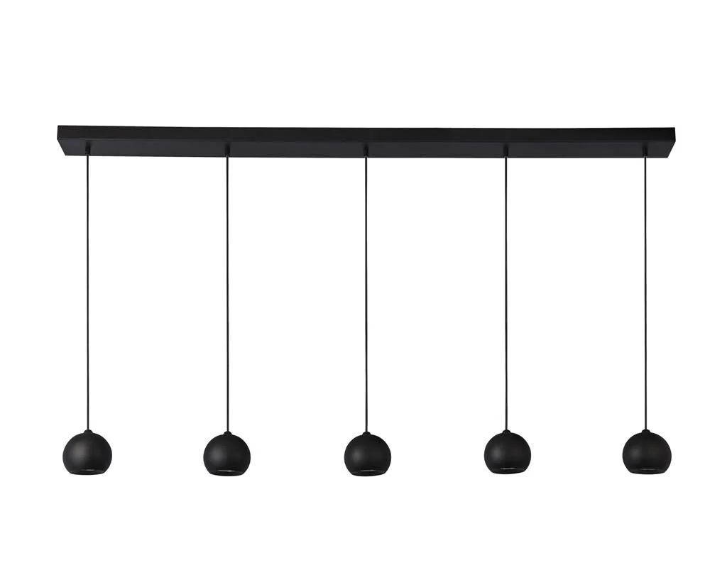 Eindhoven  4/5Lt Kitchen Light - Sand Black Metal - Image 7