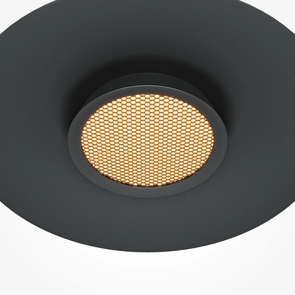 El Plate Pendant lamp- Black/ White Finishes - Image 8