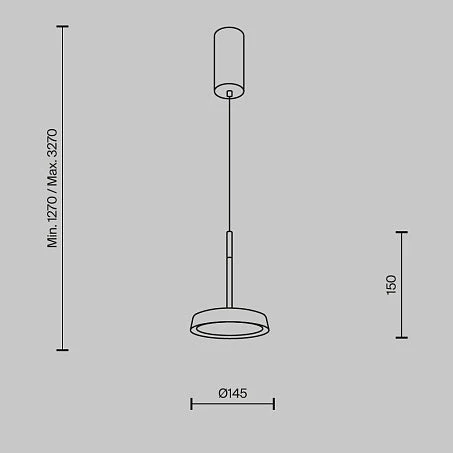 El Tablet Pendant lamp - Various Finishes - Image 9