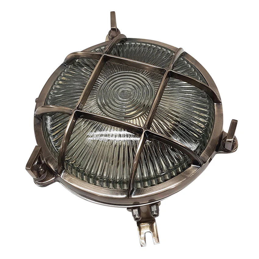 ELARRAN Outdoor Lights- Antique Brass/ Satin Nickel - Image 2