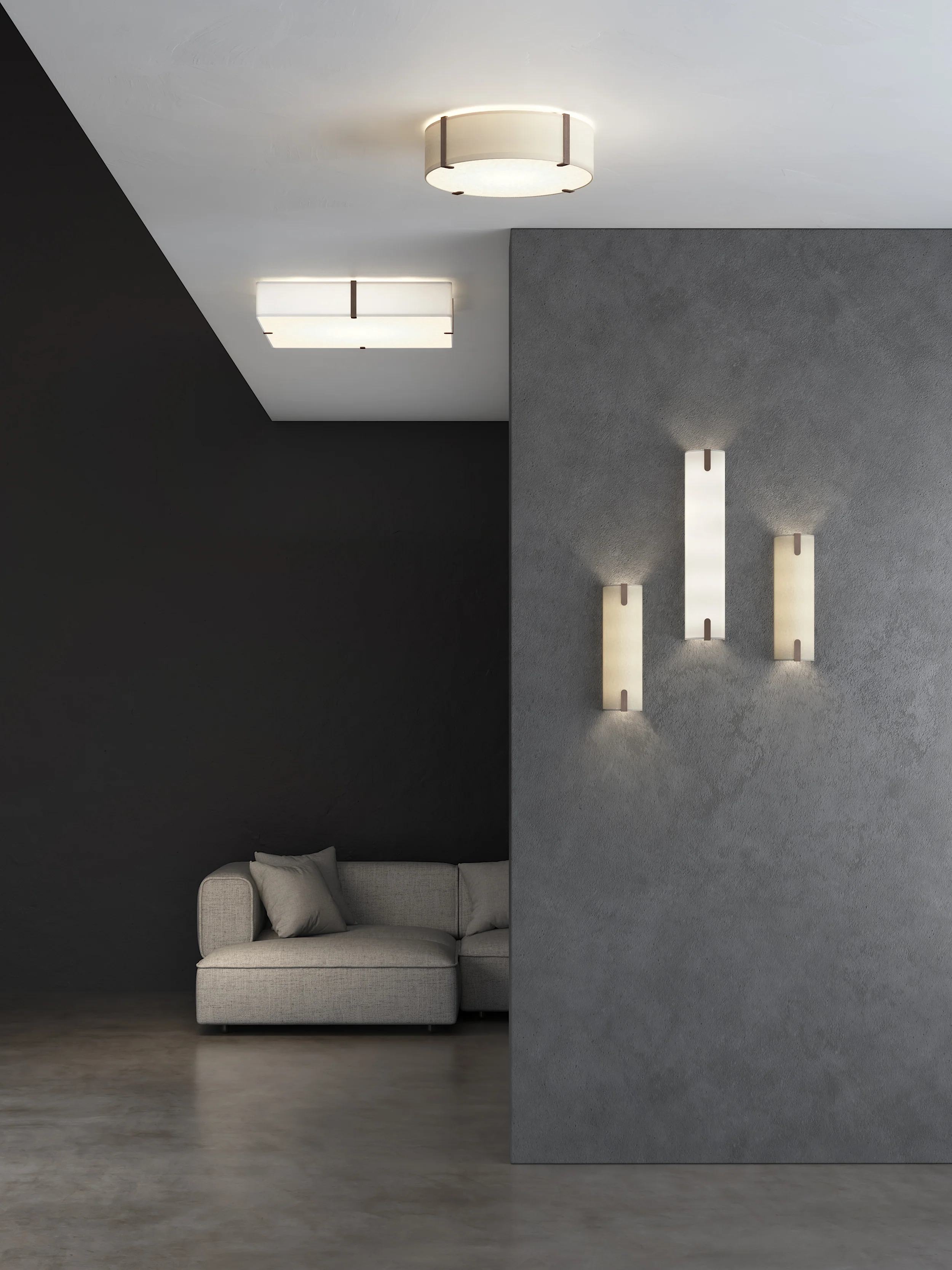 Elba 400/600 Wall Light- Various Finishes - Image 9