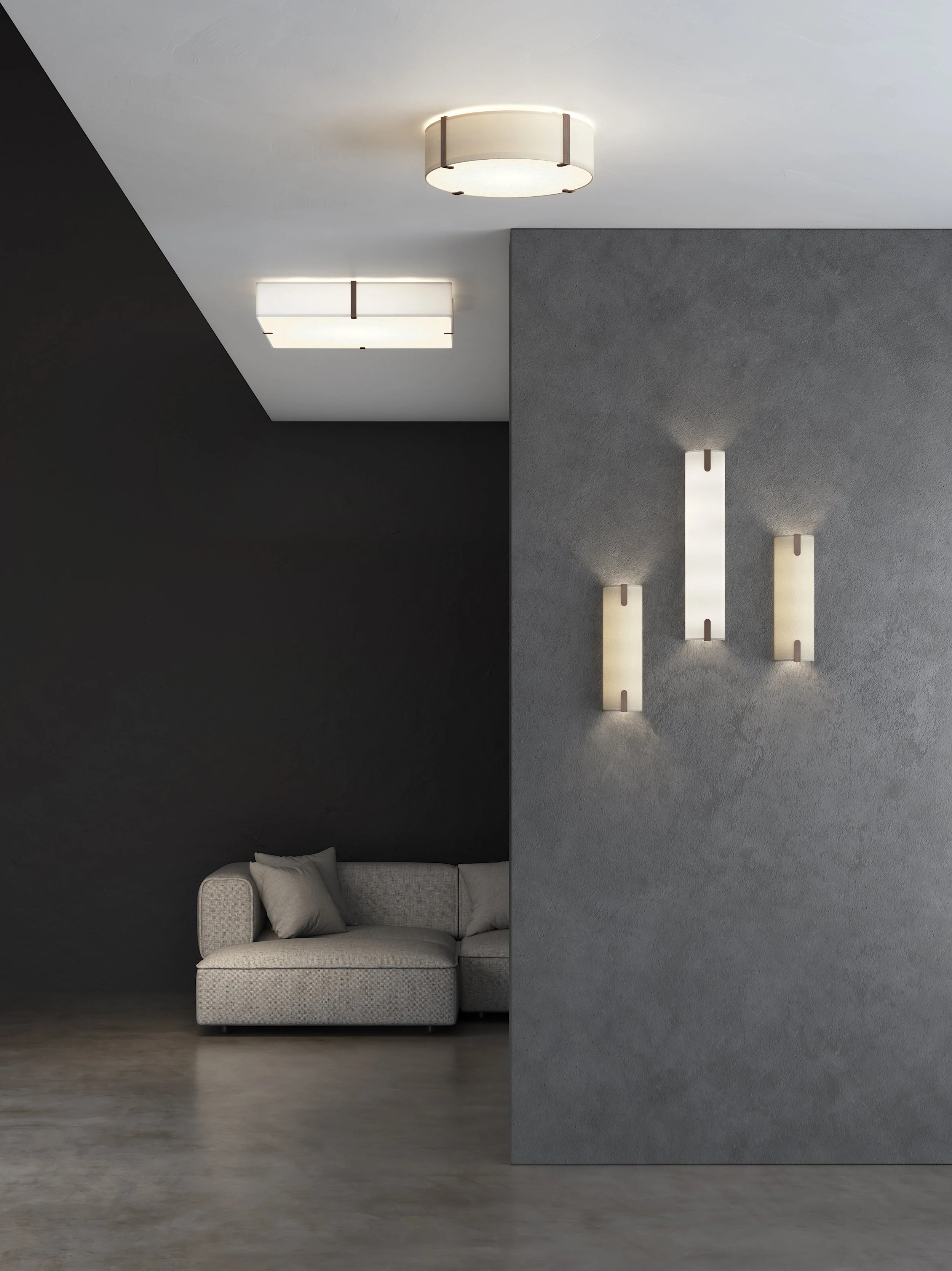 Elba Round/Square 350/450/500/650 Lamp Shades - Image 14