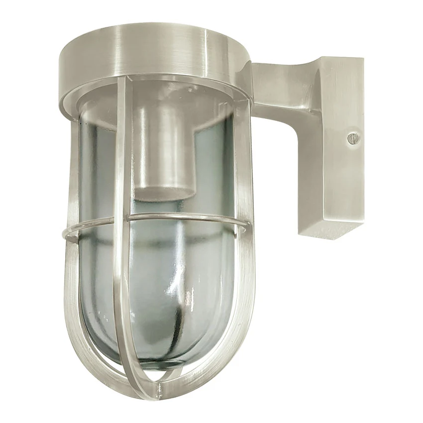 ELDURSEY Outdoor Light- Satin Nickel/ Antique Brass - Image 2