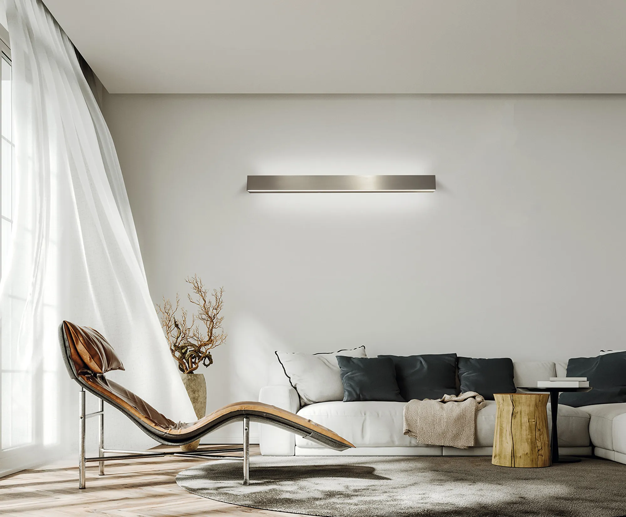 Elegance Small/ Large Linear Up & Down Wall Lamp 3yrs Warranty - Image 6