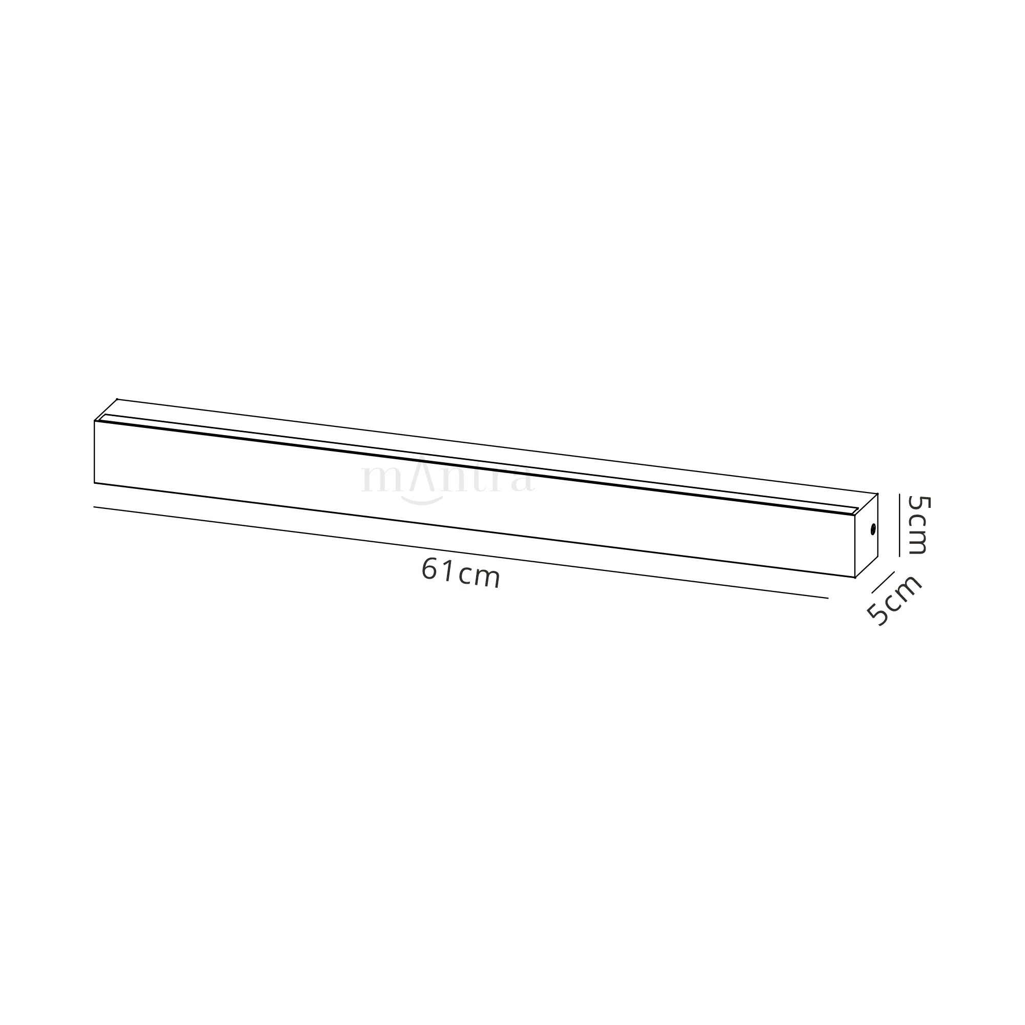 Elegance Small/ Large Linear Up & Down Wall Lamp 3yrs Warranty - Image 8
