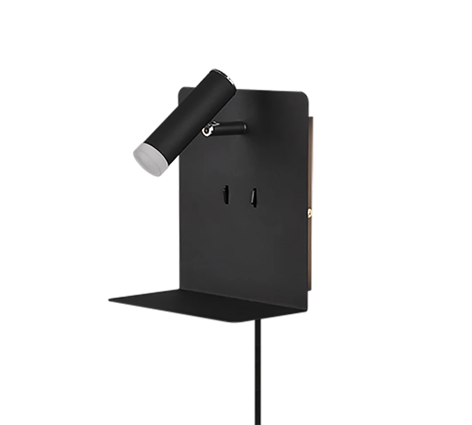 Element USB Charger Reading Light - Black/White - Image 3