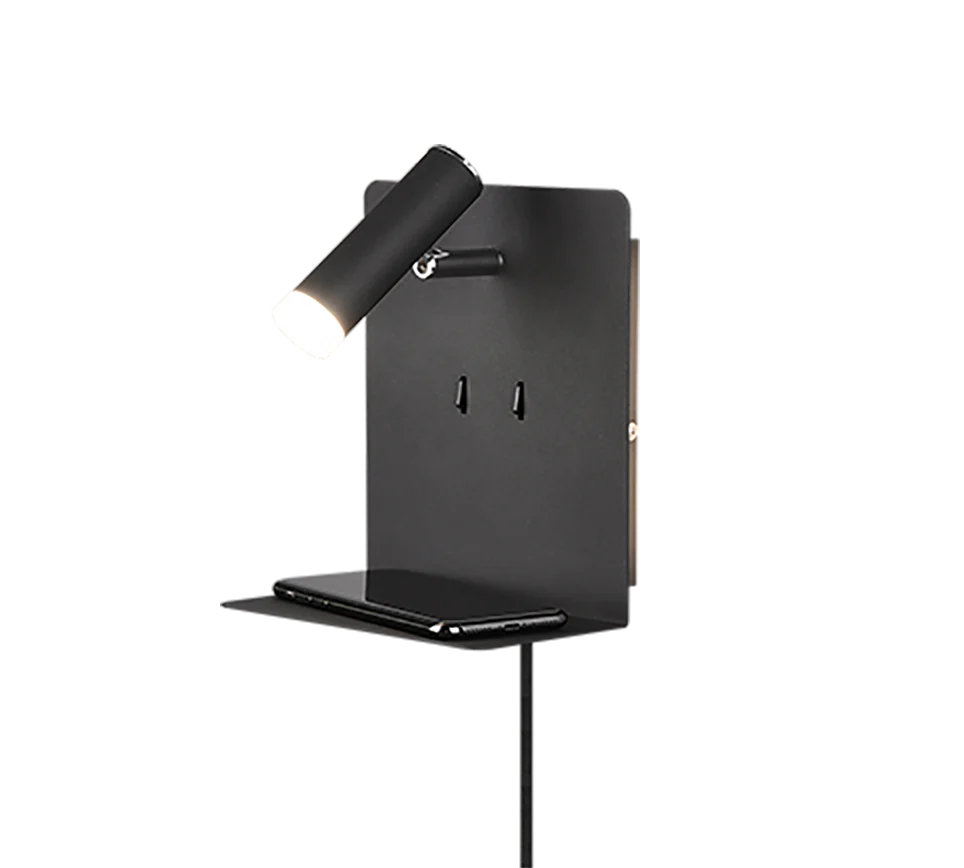 Element USB Charger Reading Light - Black/White - Image 4