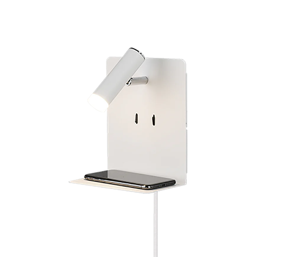 Element USB Charger Reading Light - Black/White - Image 9