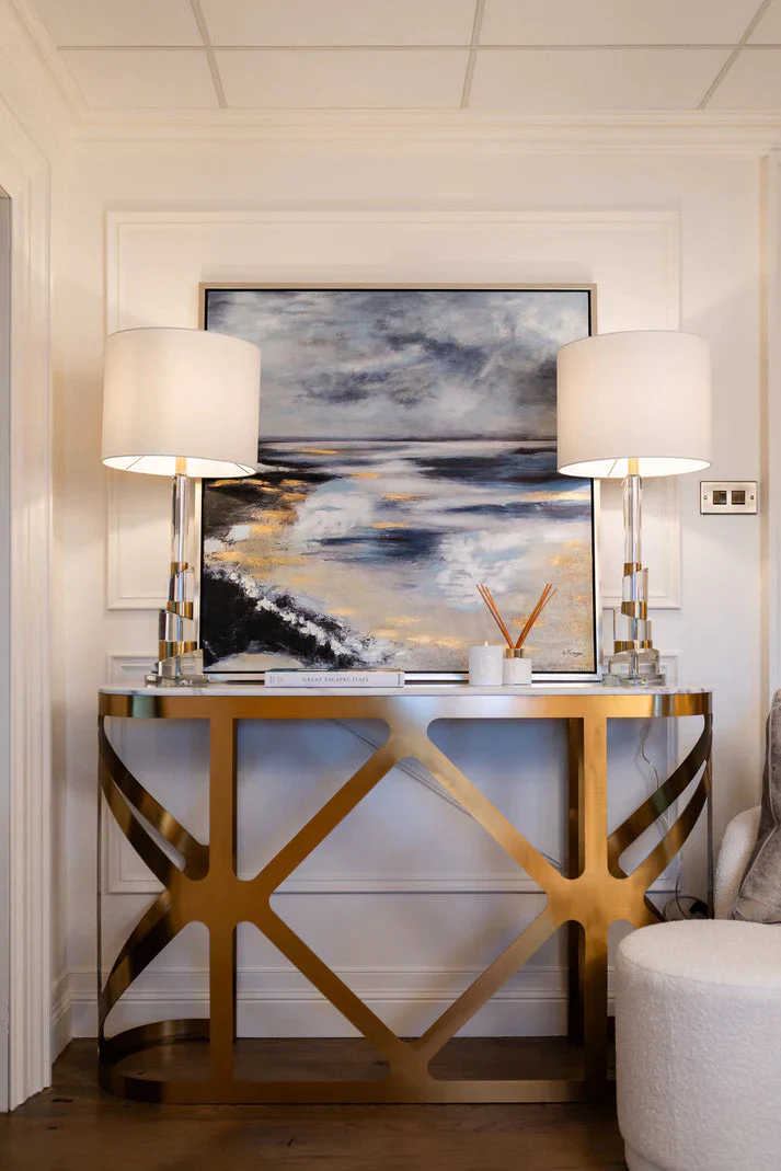 Elena Table Lamp Gold Finish - Image 3