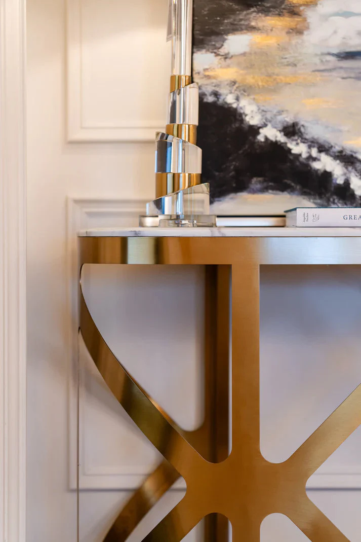 Elena Table Lamp Gold Finish - Image 6