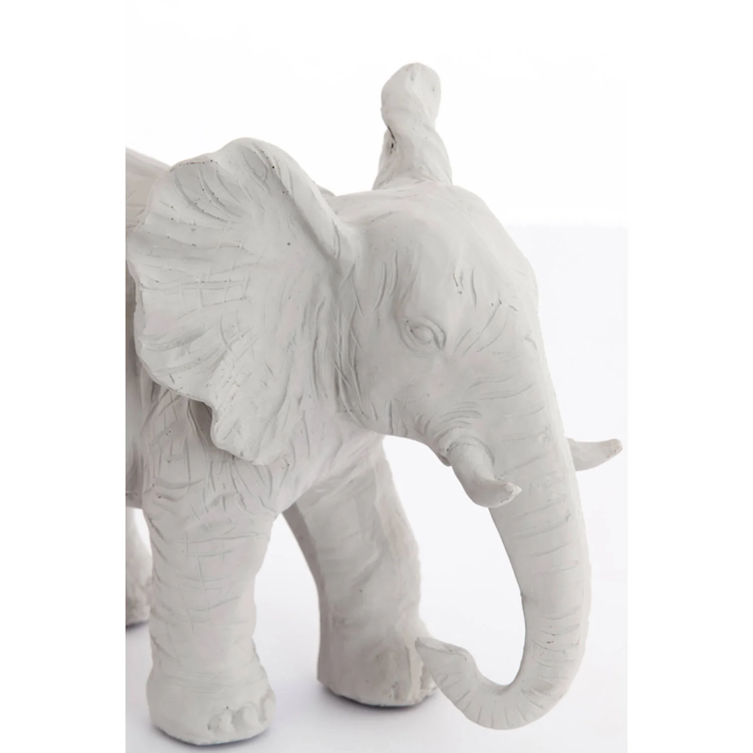 Elephant Ornament- Cream Finish - Image 2
