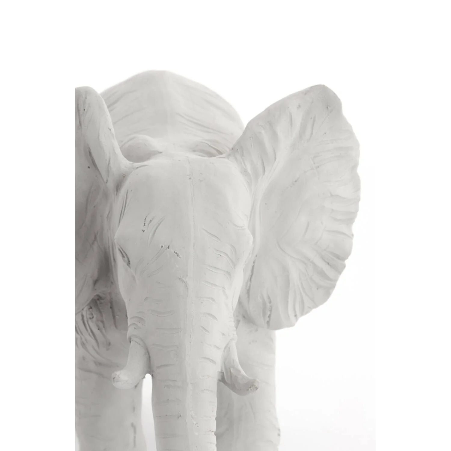 Elephant Ornament- Cream Finish - Image 3
