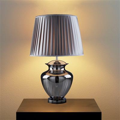 Elina Glass Table Lamp - Amber/Smoked - Image 5