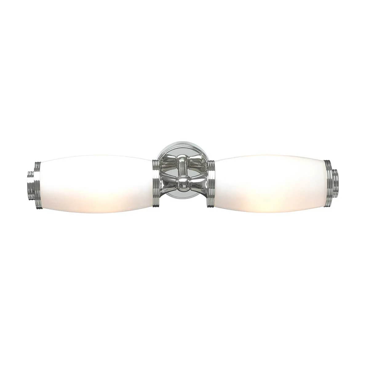 Eliot 2 Light Wall Light – Polished Chrome/Polished Brass  IP44 - Image 2