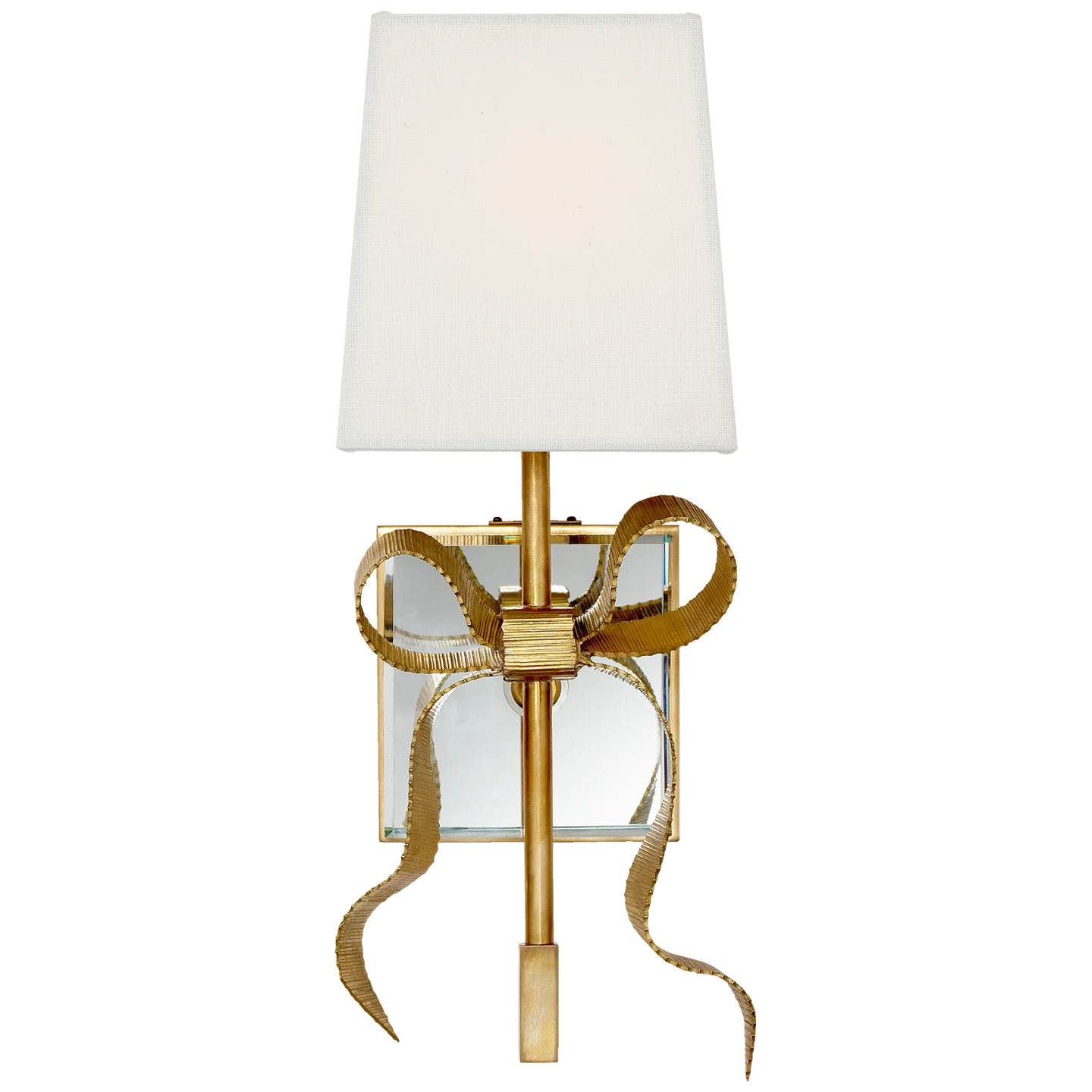 Ellery Gros-Grain Bow Wall Sconce - Various Colours - Image 2