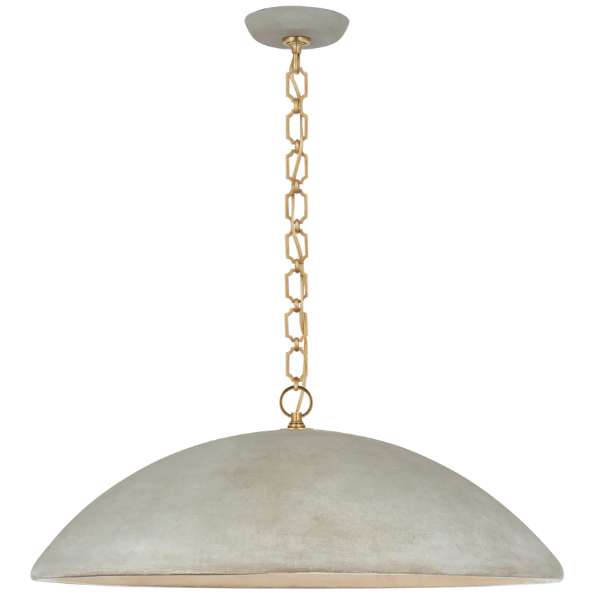 Elliot Dome Pendant in Portland Gray- Various Sizes - Image 4