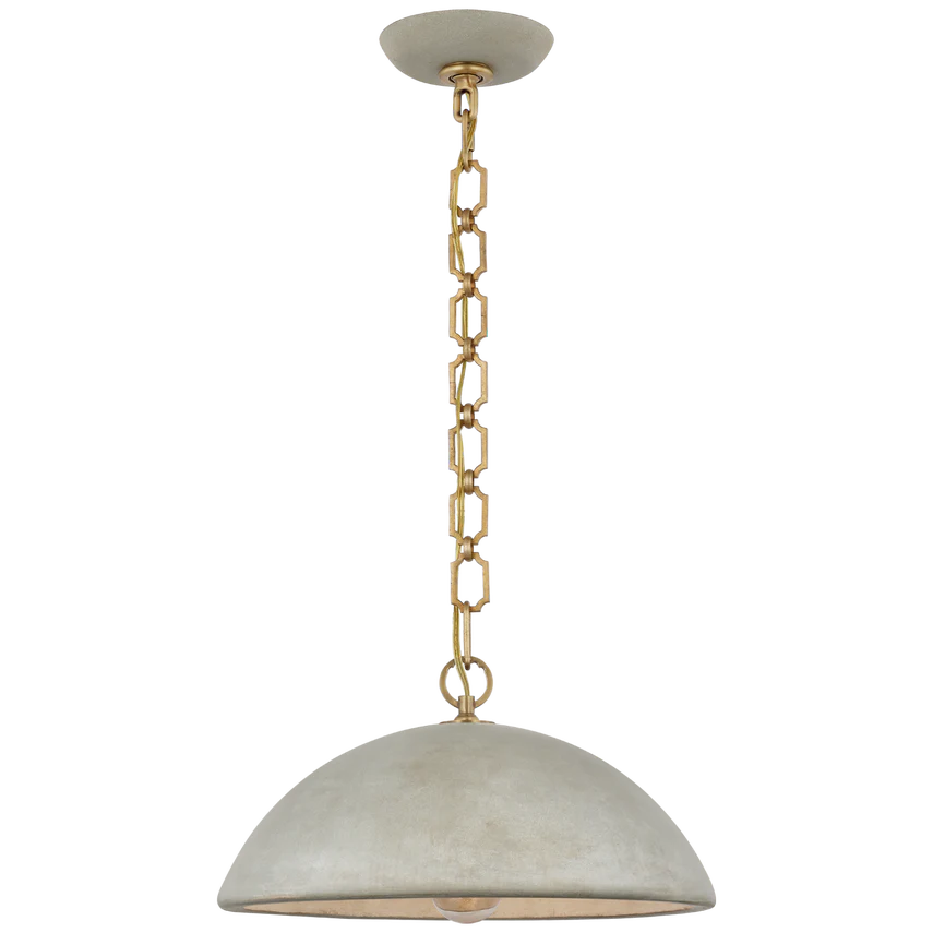 Elliot Dome Pendant in Portland Gray- Various Sizes - Image 5