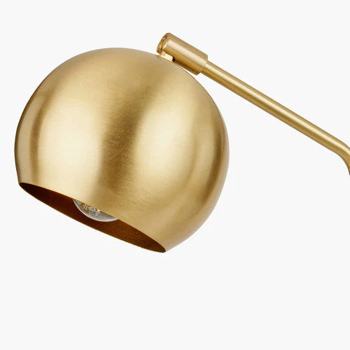 Eloise Gold Metal and Marble Table Lamp - Image 6