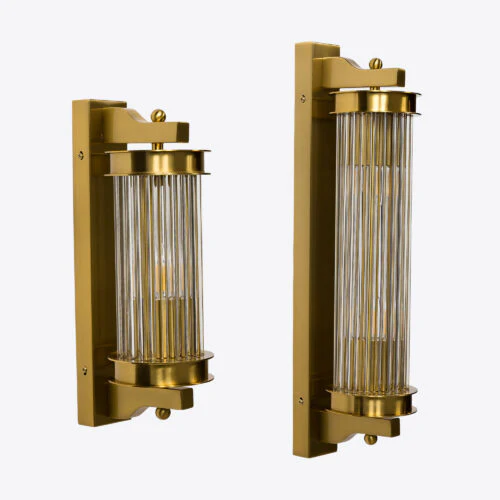Elon Wall Light- Brass/ Black/ Nickel Finishes - Image 2