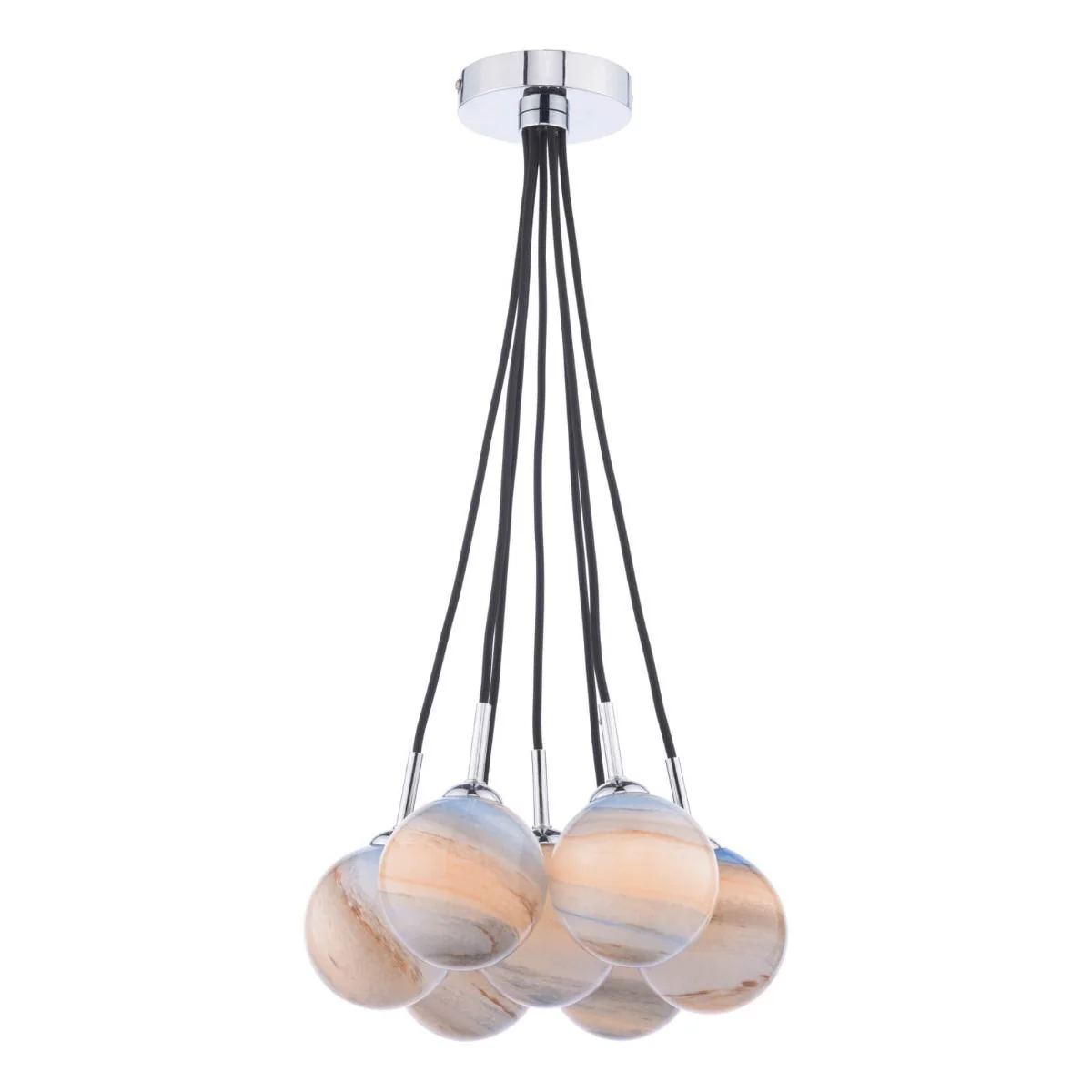 Elpis 7 Light Cluster Pendant - Image 4