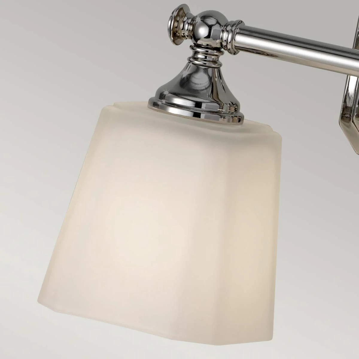 Concord 2 Light Above Mirror Light IP44 - Polished Chrome - Image 5