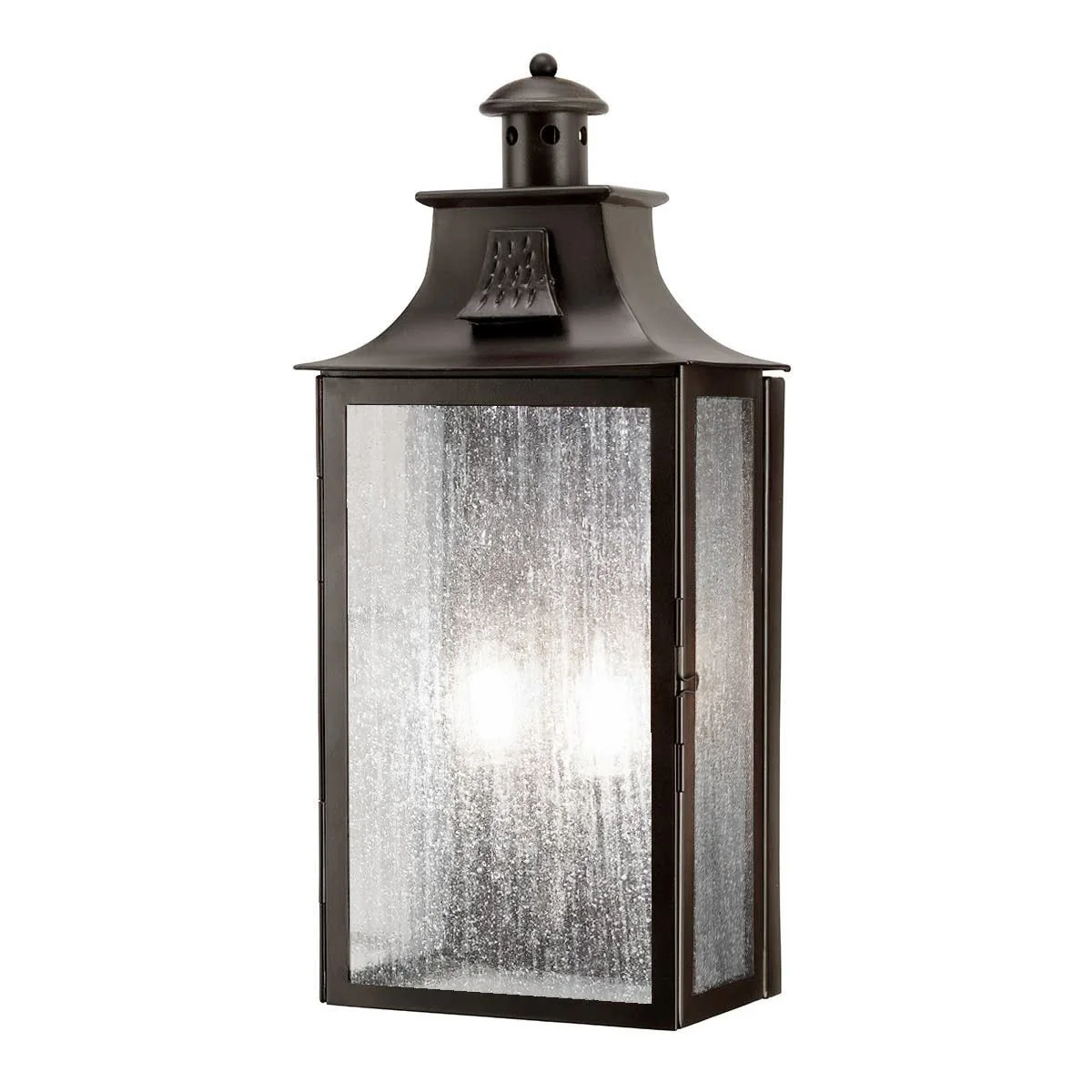 Kendal Old Bronze Traditional Wall Lantern - Image 3